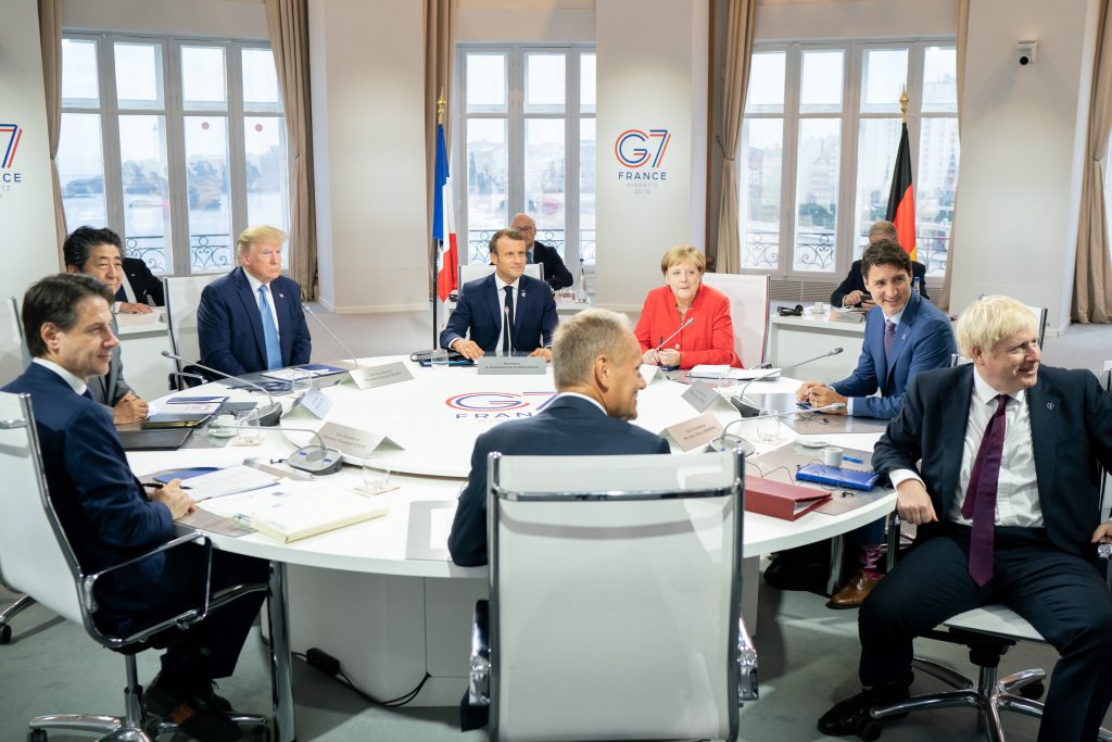 籠罩在全球緊張局勢中的 G7 峰會（圖／美國白宮 Flickr／公共領域）